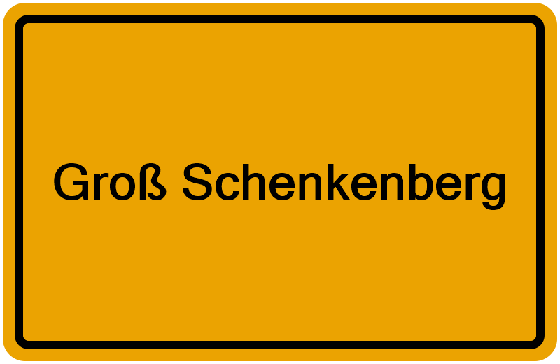 Handelsregisterauszug Groß Schenkenberg